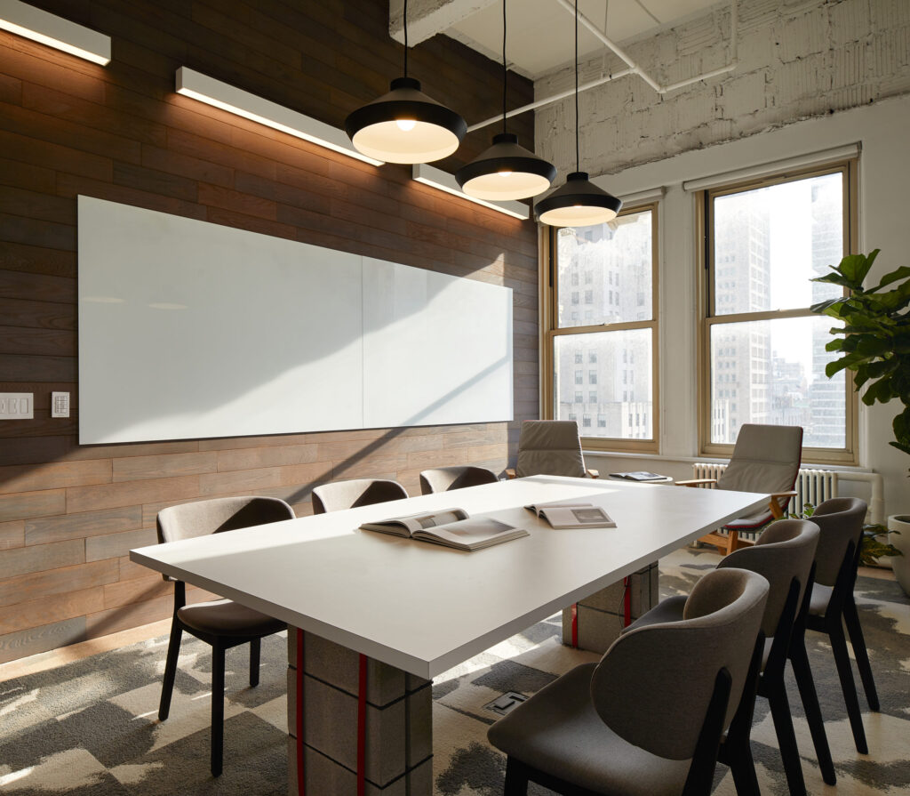 Clarus Float Board in modern office setting