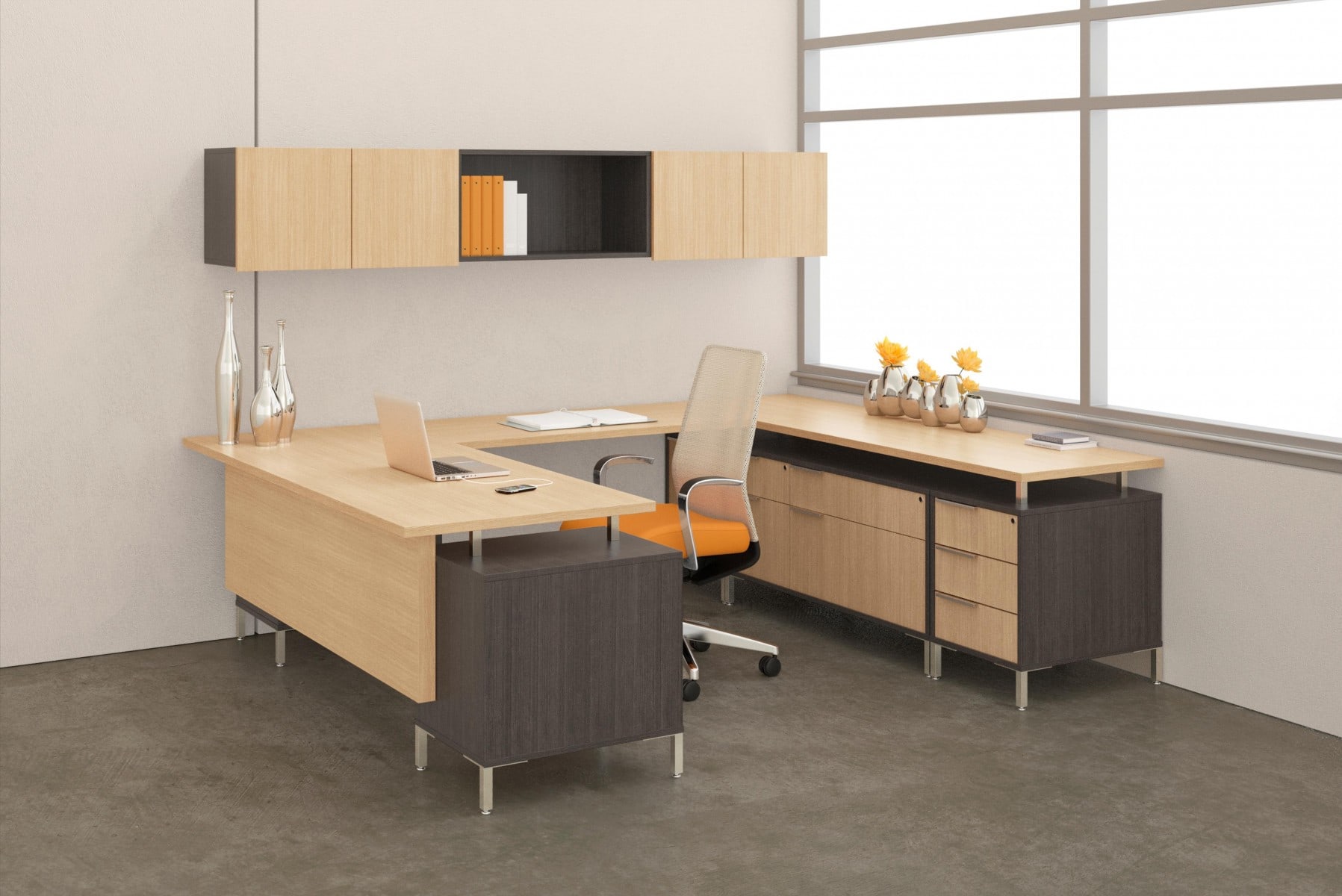 Deskmakers TeamWorx open office workstation layout