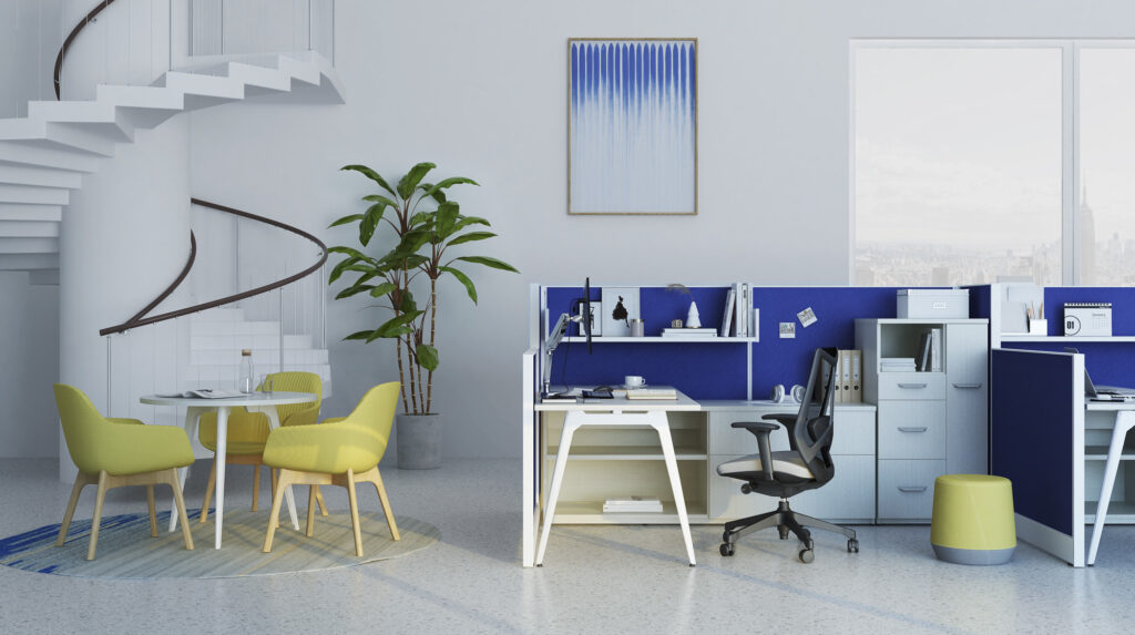 Friant Novo open office installation